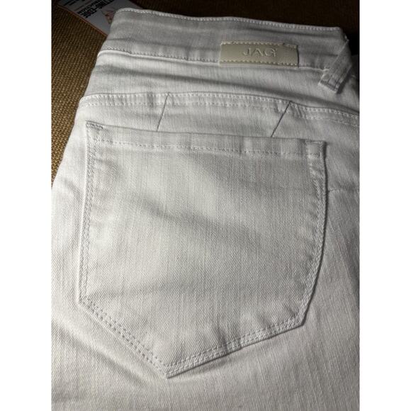 JAG Cecilia Mid Rise Skinny White Jeans Women's Size 10 - Picture 7 of 12